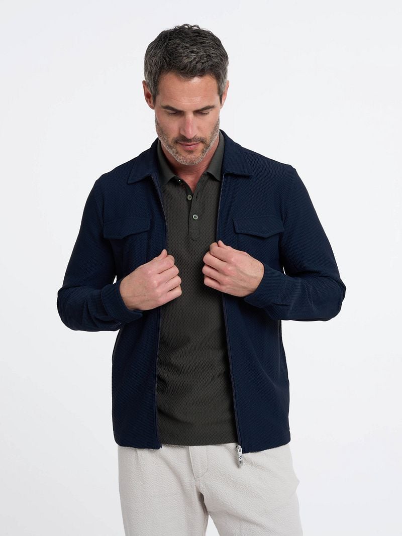 R2 Travel Overshirt Navy - Größe S günstig online kaufen