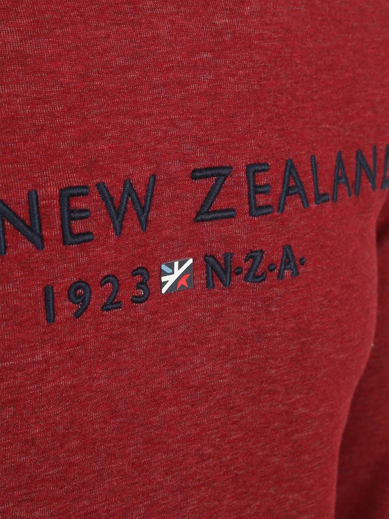 NZA Hoodie Diamond Logo Interlock Melange Cherry Red - Größe L günstig online kaufen