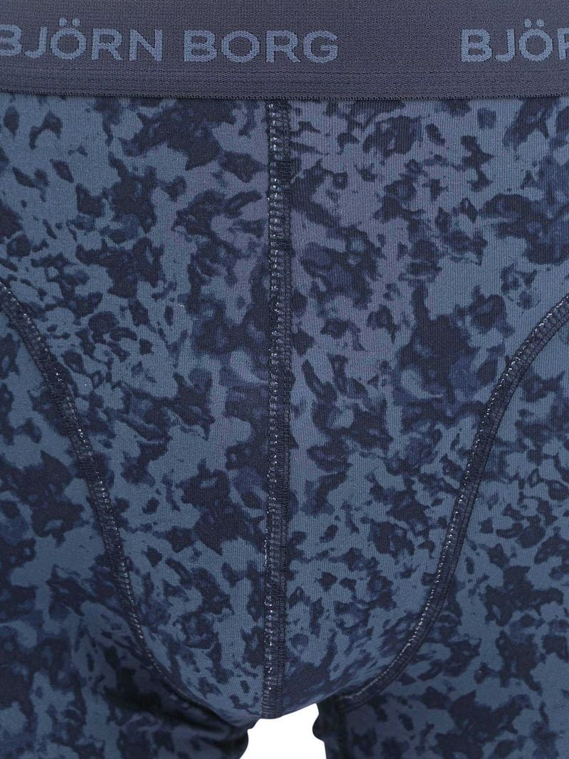 Bjorn Borg Cotton Stretch Boxershorts 3er-Pack Dunkelblau - Größe XXL günstig online kaufen