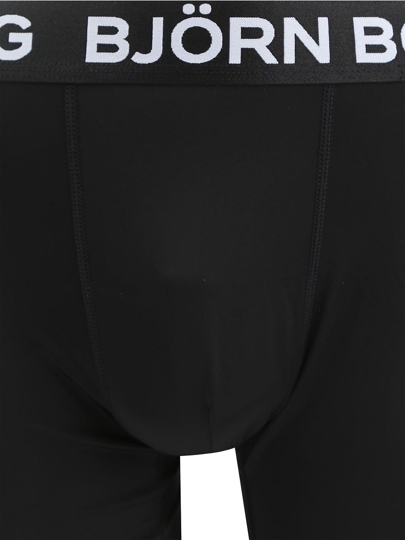 Bjorn Borg Sports Boxershorts 3-Pack Schwarz  - Größe XL günstig online kaufen