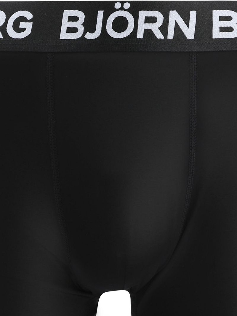 Bjorn Borg Sports Boxershorts 3-Pack Schwarz  - Größe L günstig online kaufen