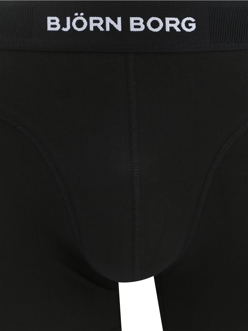 Bjorn Borg Cotton Stretch Boxershorts 3er-Pack Schwarz - Größe XL günstig online kaufen