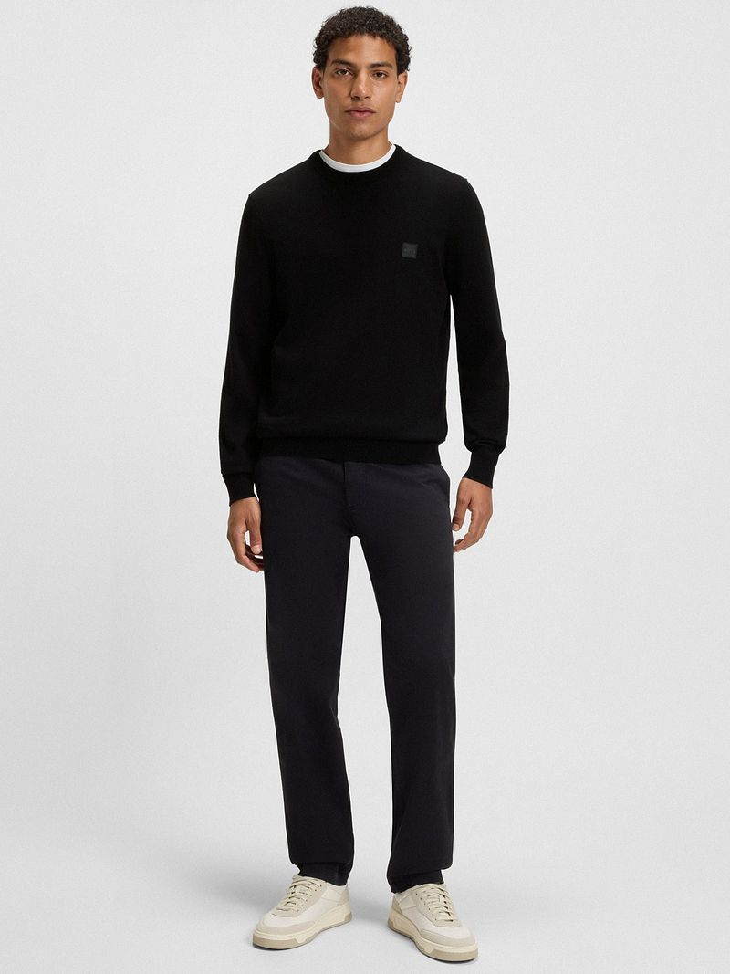 BOSS Pullover Kanovano Schwarz - Größe M günstig online kaufen