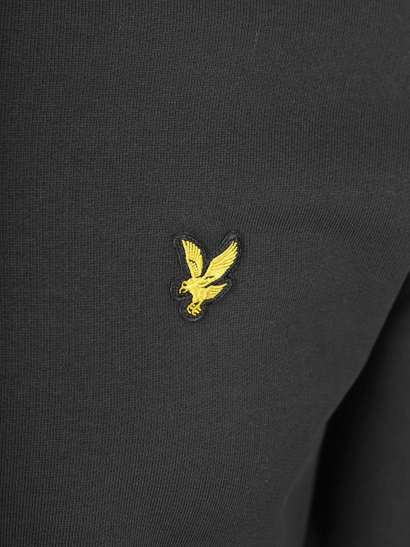 Lyle & Scott Sweat Half Zip Pull Schwarz - Größe M günstig online kaufen