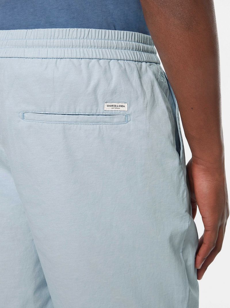 Scotch and Soda Short Lichtblauw