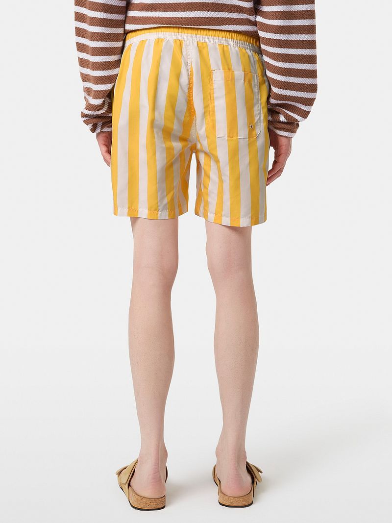 Scotch and Soda Scotch & Soda Zwembroek Strepen Geel