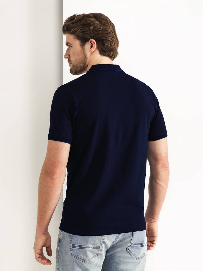 State of Art Poloshirt Piqué Navy