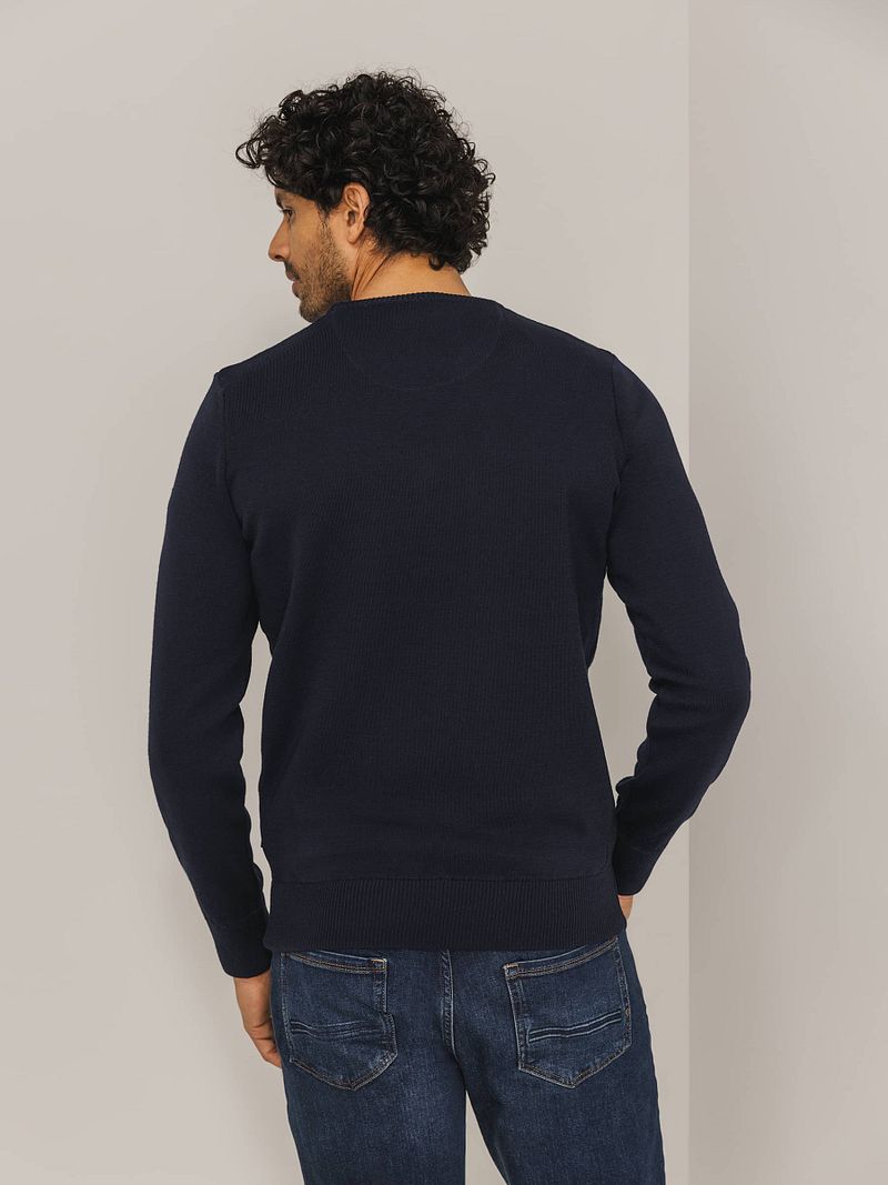 State of Art Trui Wol Blend Navy