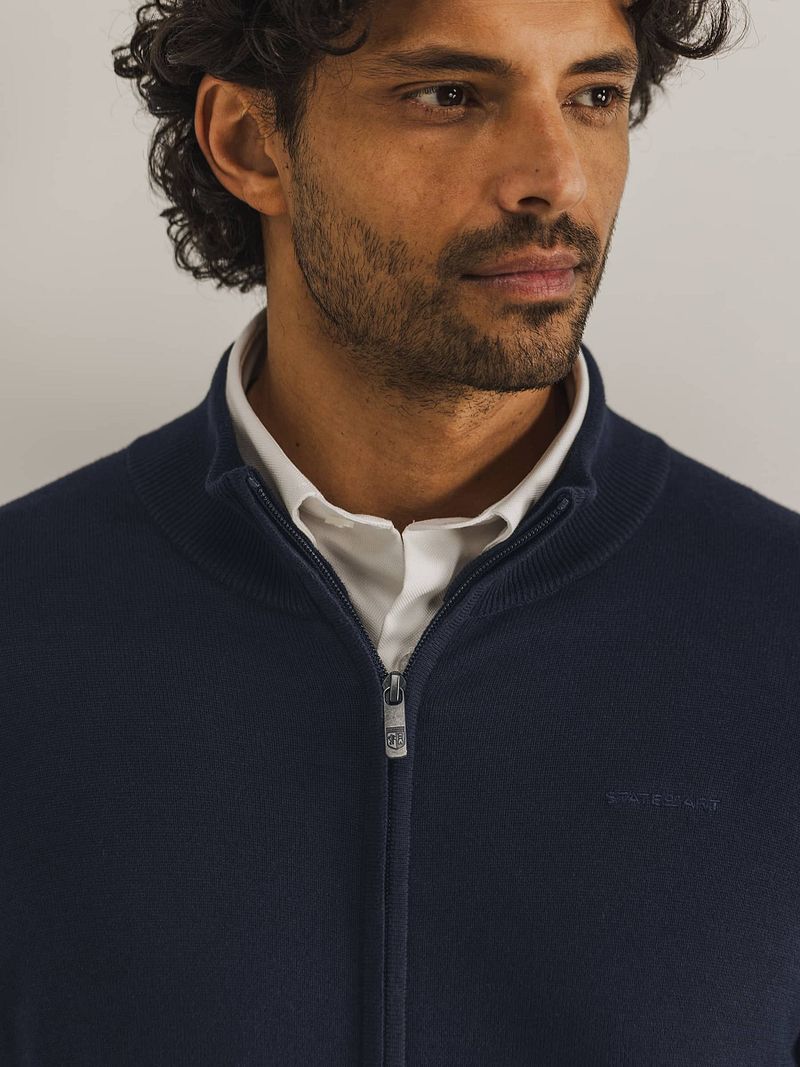State of Art Vest Plain Navy