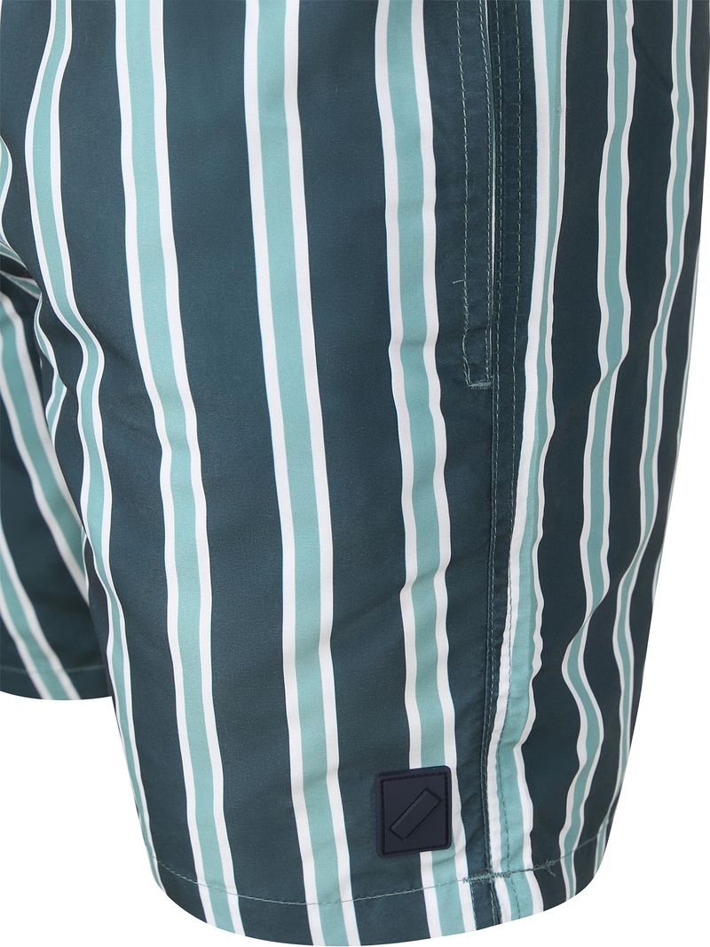 Suitable Badeshorts Stripe Grün - Größe XL günstig online kaufen