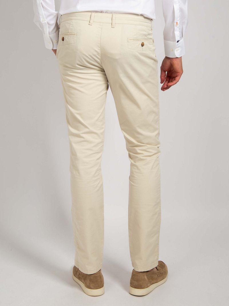 Suitable Chino Philo Flex Ecru - Größe W 34 - L 32 günstig online kaufen