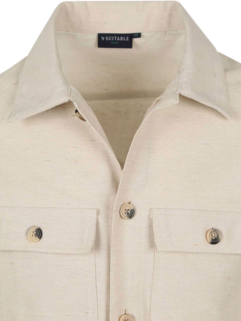 Suitable Drop Loop Overshirt Sand