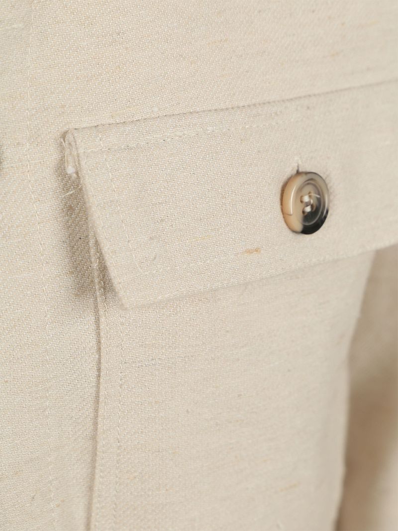 Suitable Drop Loop Overshirt Sand