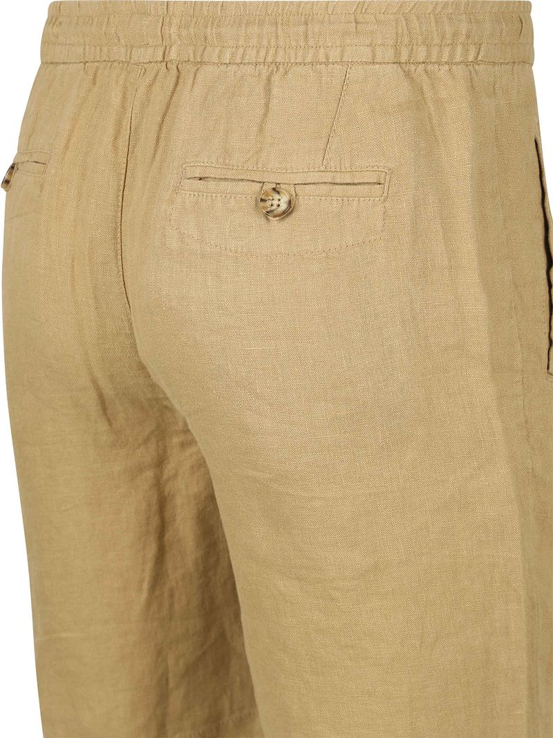 Suitable Linnen Beach Shorts Beige