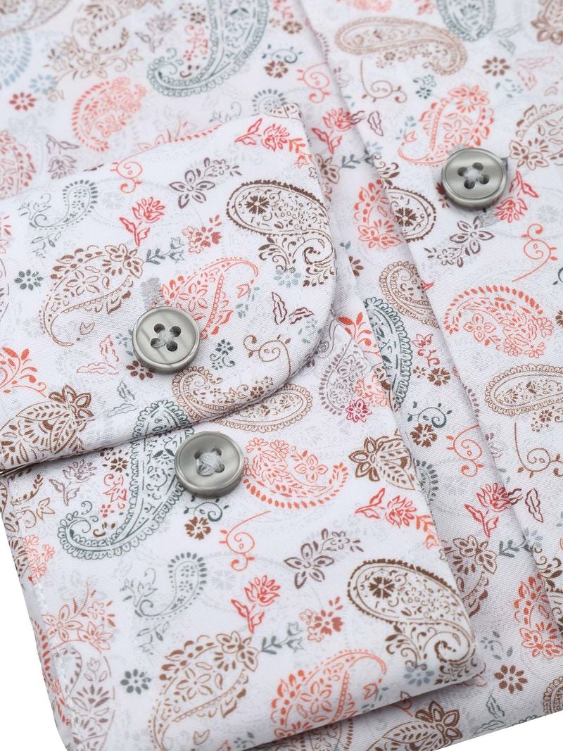 Suitable Melange Hemd Paisley Multicolour - Größe 42 günstig online kaufen