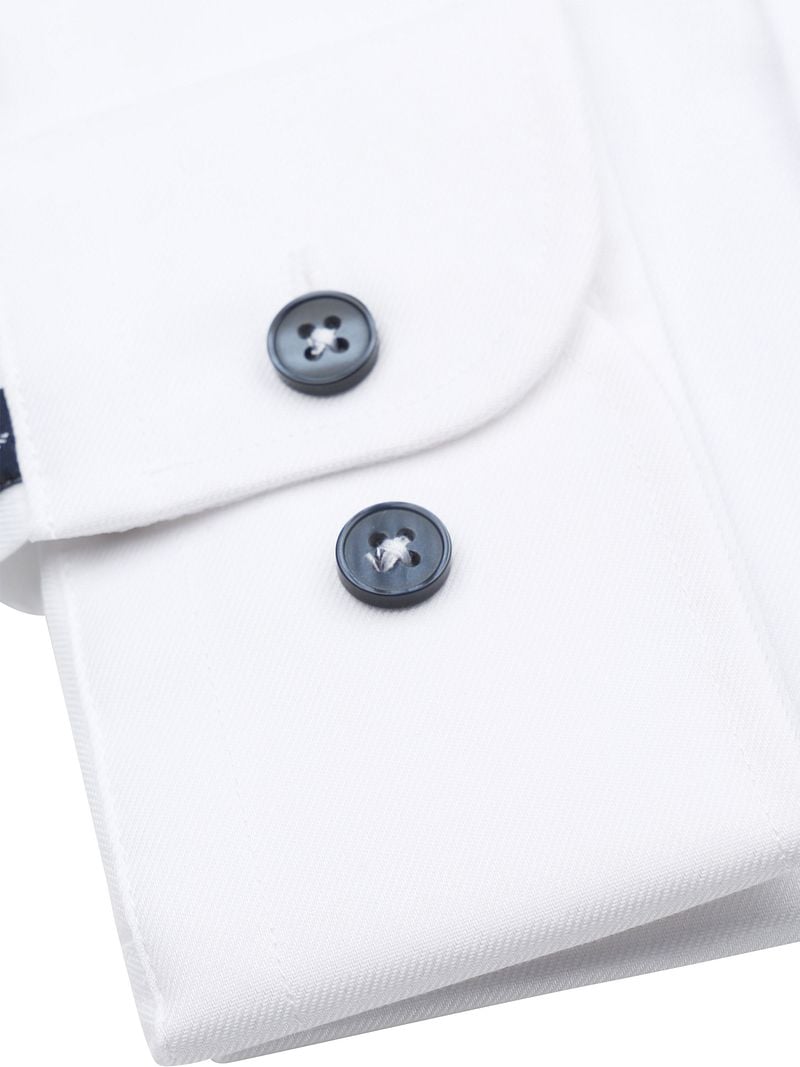 Suitable Melange Hemd Weiß - Größe 42 günstig online kaufen