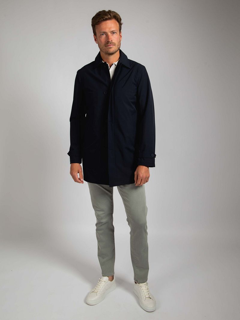 Suitable Packable Jacke Long Tech Navy - Größe XL günstig online kaufen