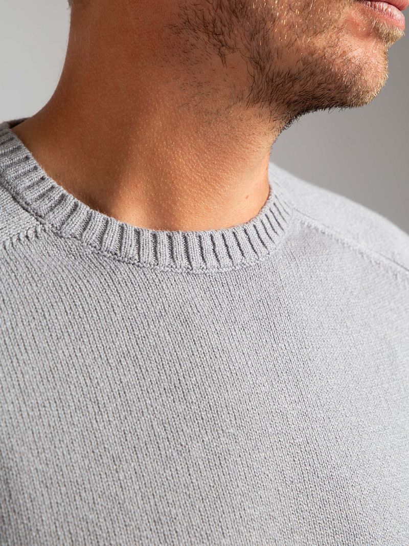 Suitable Pullover Raw Grau - Größe XL günstig online kaufen