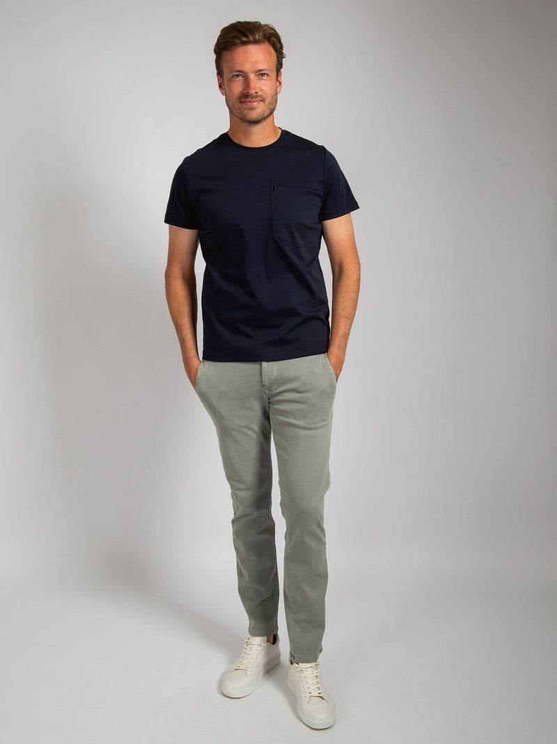 Suitable T-shirt Sonny Pocket Dunkelblau - Größe M günstig online kaufen
