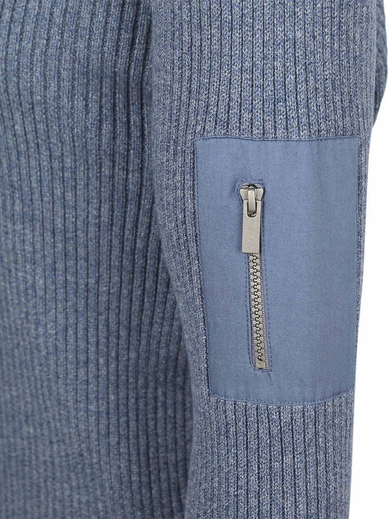 Suitable Mou Trui Melange Blauw