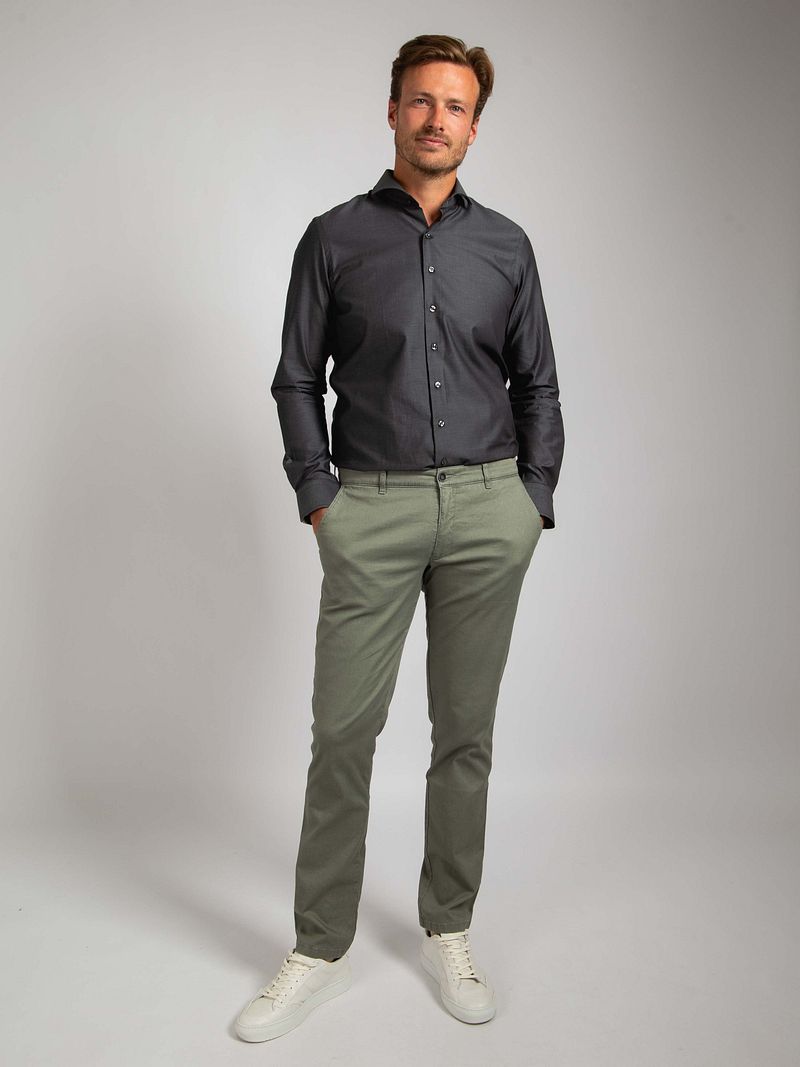 Suitable Twill Hemd Anthrazit - Größe 40 günstig online kaufen