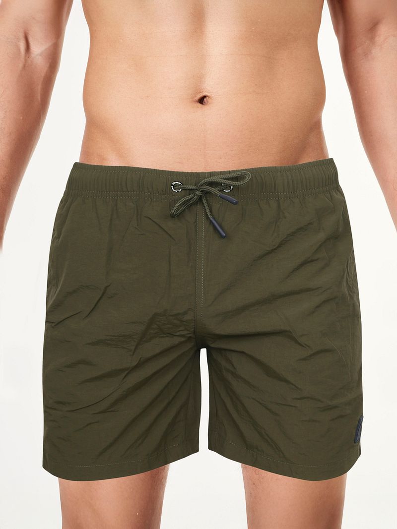 Suitable Zwembroek Plain Army Groen