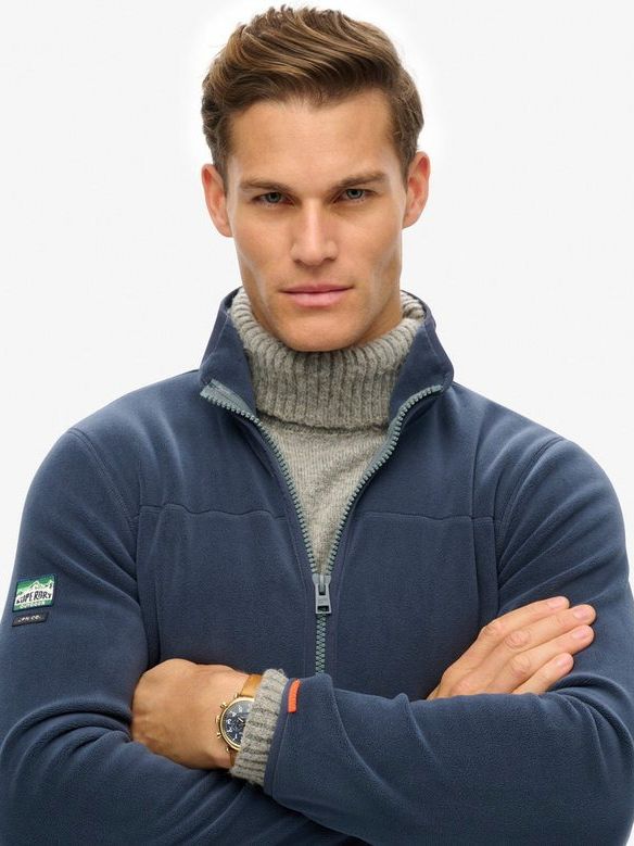 Superdry Vest Fleece Lauren Navy