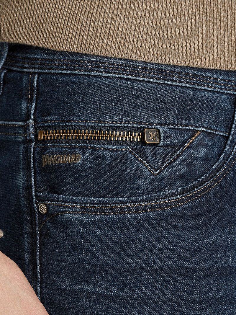 Vanguard V850 Rider Jeans Blauw WMB