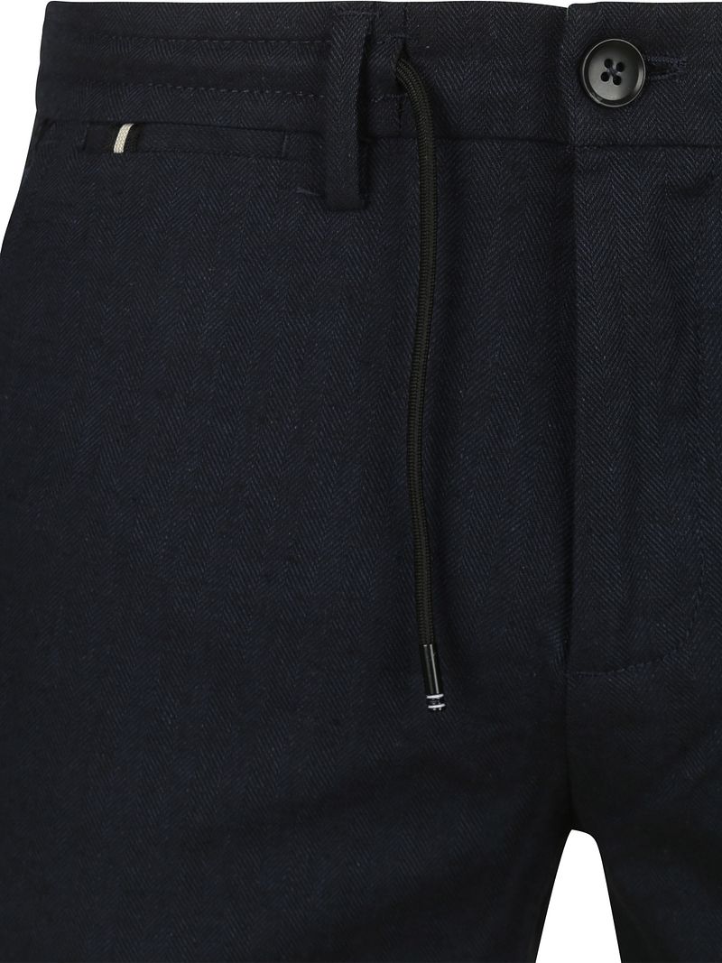Vanguard V11 Short Herringbone Linen Blend Navy