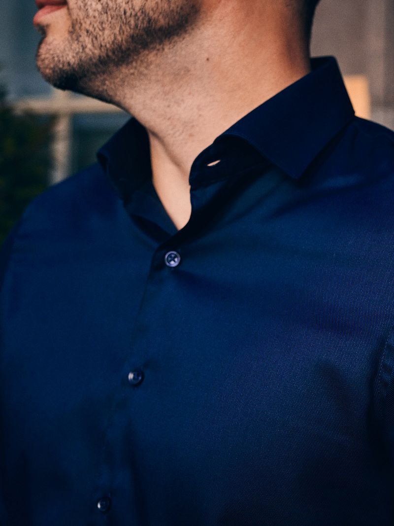 Suitable Hemd Dunkelblau DR-05 - Größe 43 günstig online kaufen