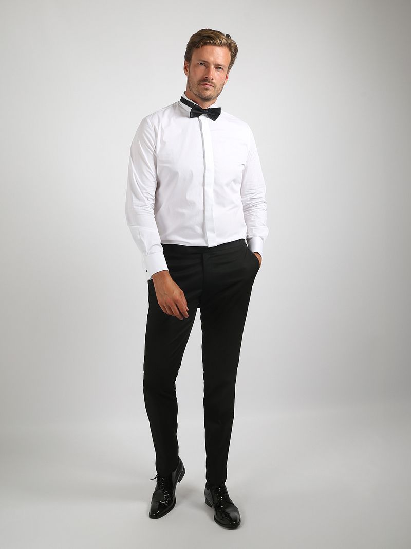 Smokinghemd Hemd Miami Weiß - Größe 42 günstig online kaufen