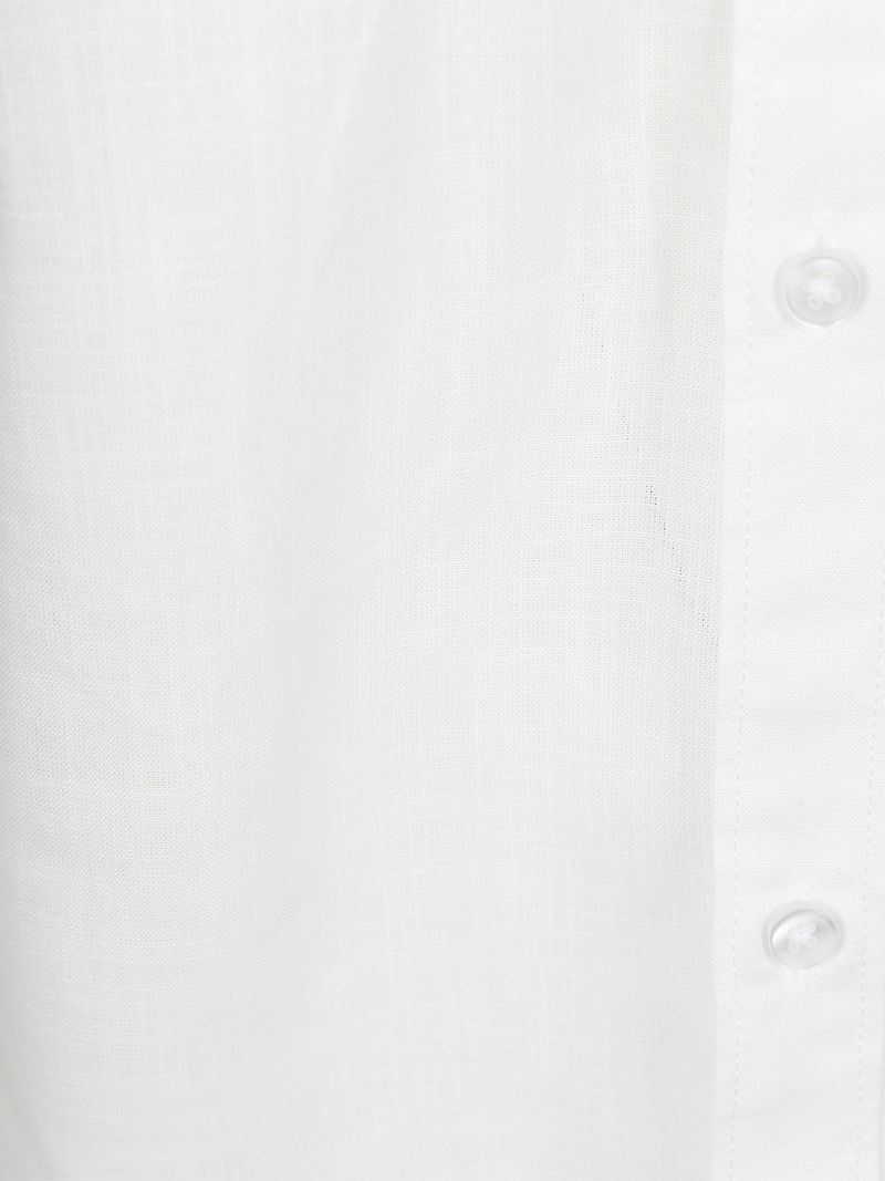 Suitable Short Sleeves Hemd Cotton Slub Weiß - Größe XL günstig online kaufen