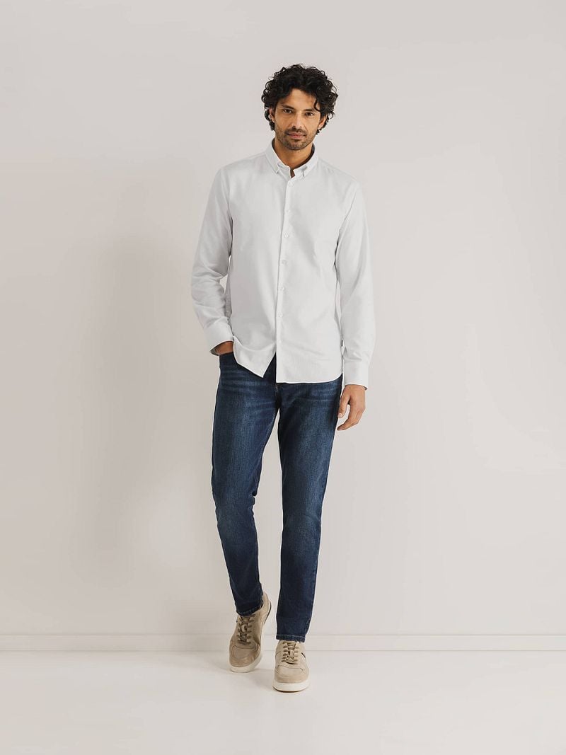 State Of Art Essentials Oxford Hemd Weiß - Größe 3XL günstig online kaufen