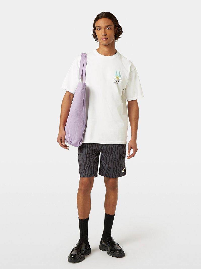 Scotch & Soda T-Shirt Artwork Weiss - Größe M günstig online kaufen