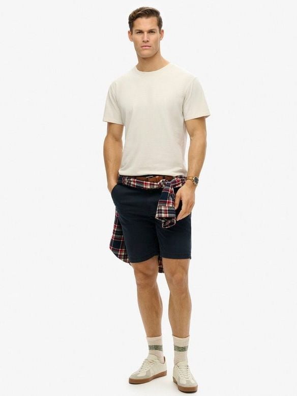 Superdry Tee Essentials Relaxed Off White - Größe L günstig online kaufen