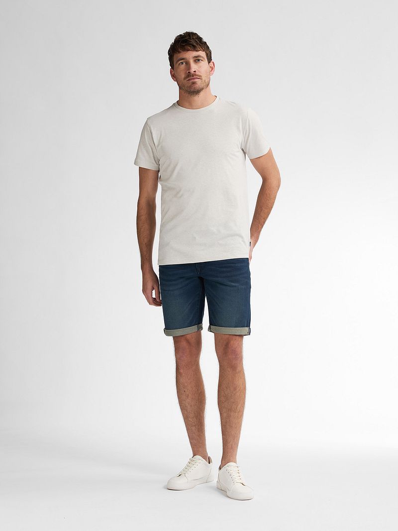 Petrol T-Shirt Viewcrest Melange Ecru - Größe XL günstig online kaufen