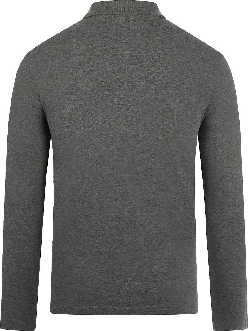 McGregor Long Sleeve Poloshirt Anthrazit - Größe L günstig online kaufen