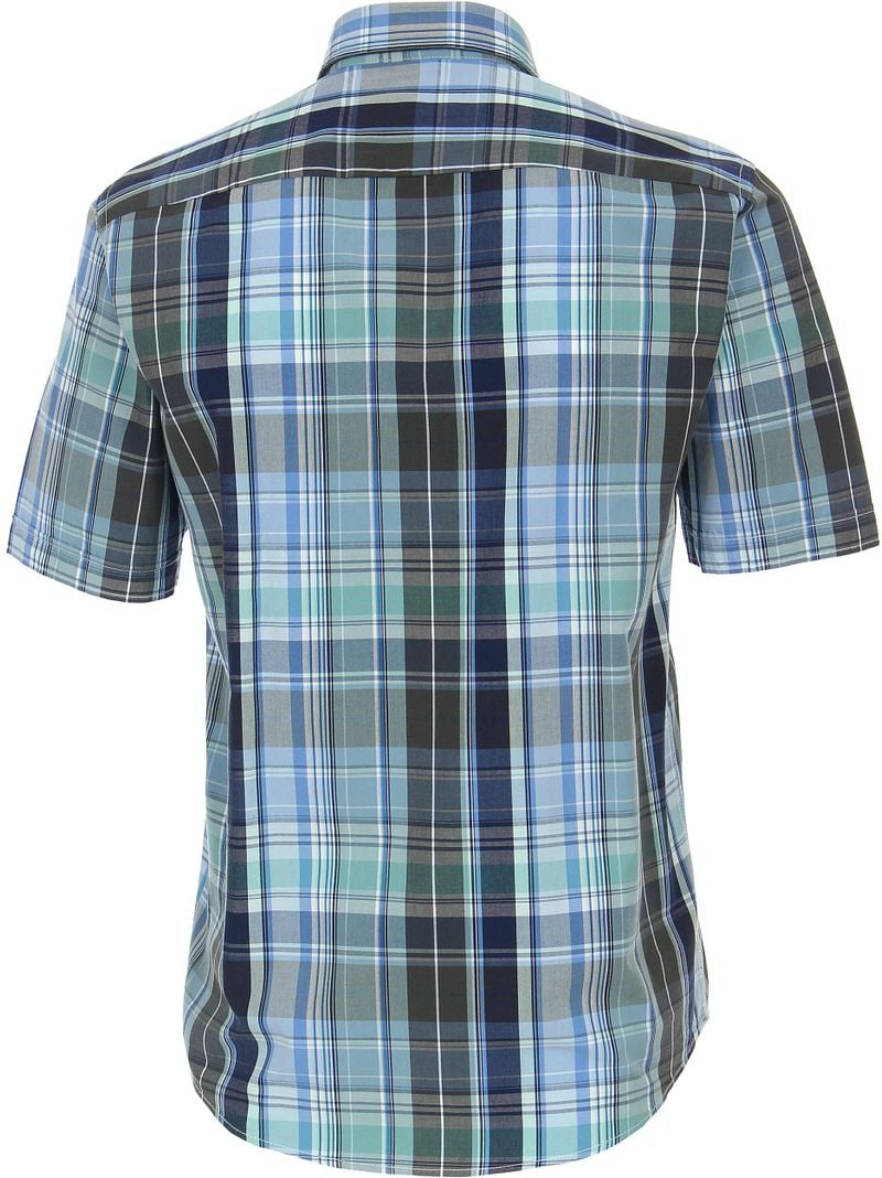 Casa Moda KA Freizeithemd Karo Blau - Größe L günstig online kaufen