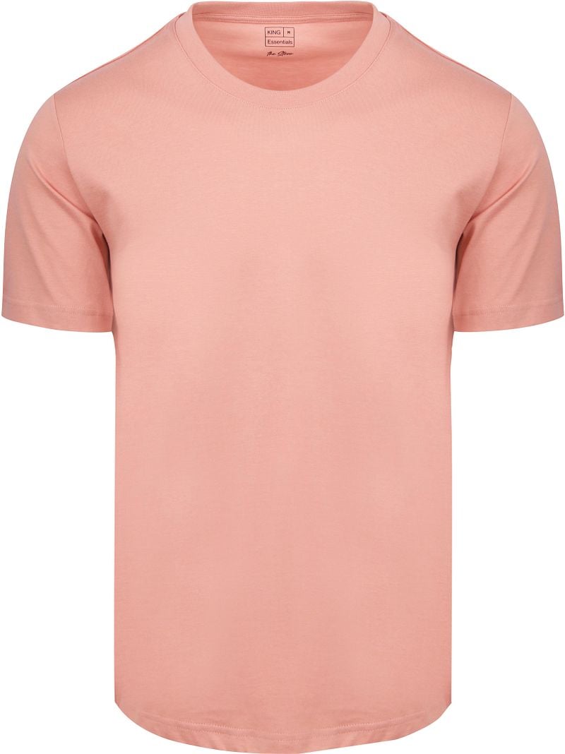 King Essentials The Steve T-Shirt Rosa - Größe XXL günstig online kaufen