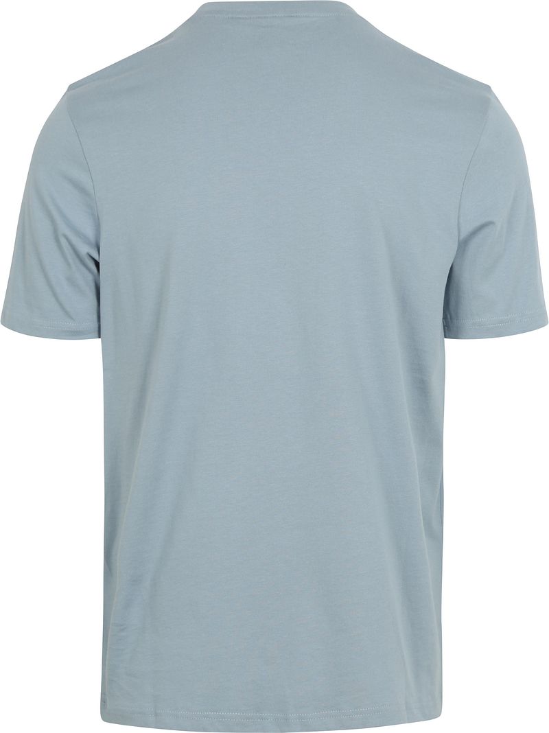 Lyle and Scott T-shirt Plain Ash Blauw
