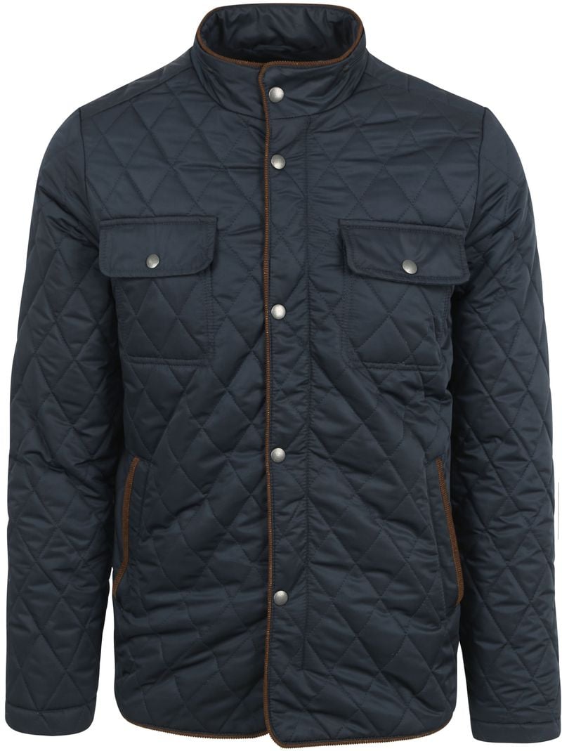 Suitable Puffer Step Jas Navy