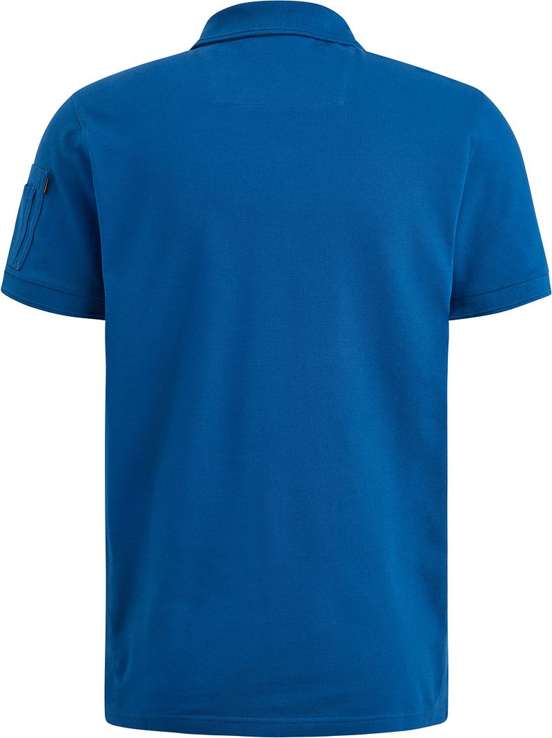PME Legend Poloshirt Trackway Kobaltblauw
