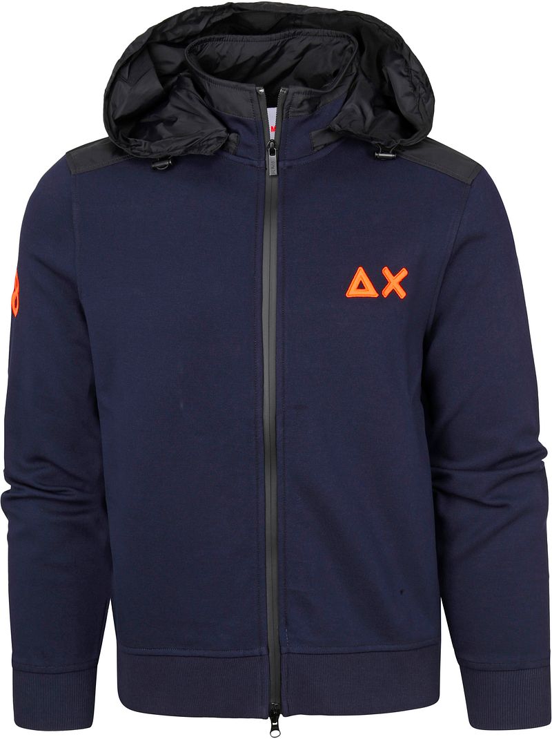 Sun68 Bleu Marine Cardigan Bleu foncé taille M