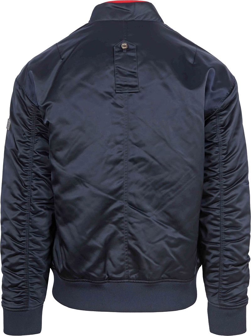 Scotch and Soda Satin Bomberjack Navy