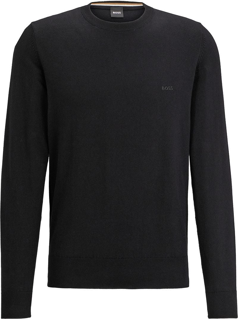 BOSS Pullover Pacas Schwarz - Größe M günstig online kaufen