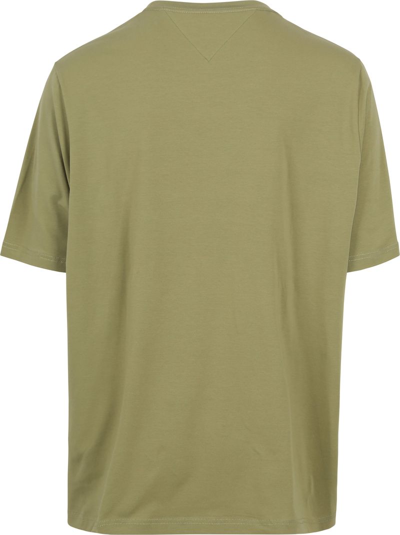 Tommy Hilfiger Big & Tall Logo T-shirt Groen