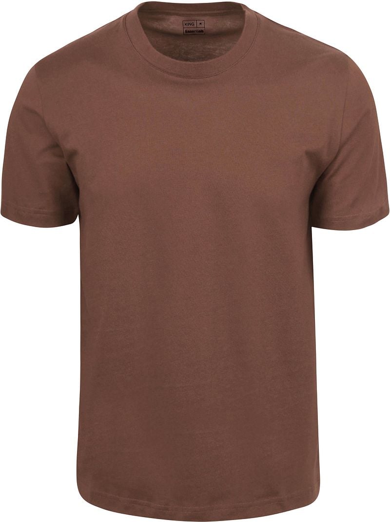 King Essentials The Steve T-Shirt Braun