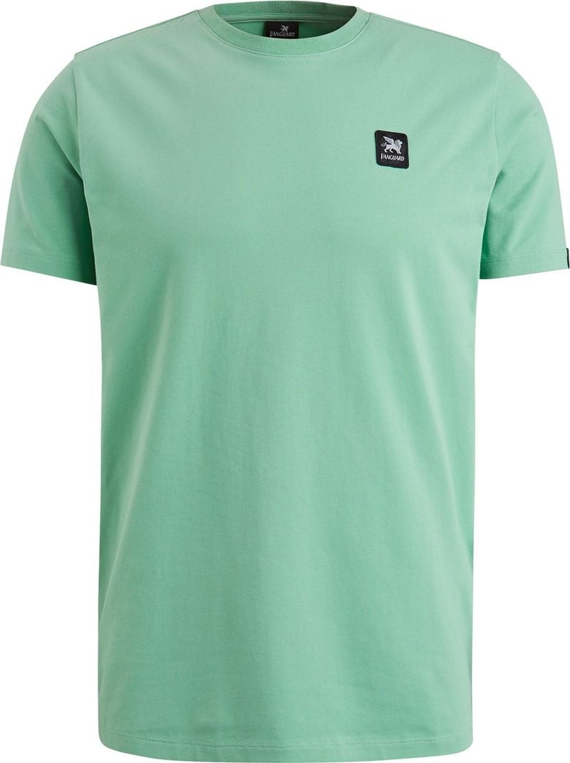 Vanguard Crewneck Jersey T-shirt Green Heren