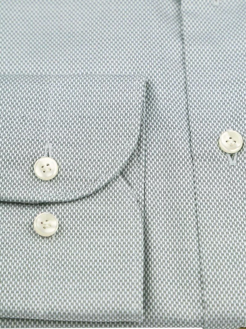 Profuomo Basketweave Overhemd Groen