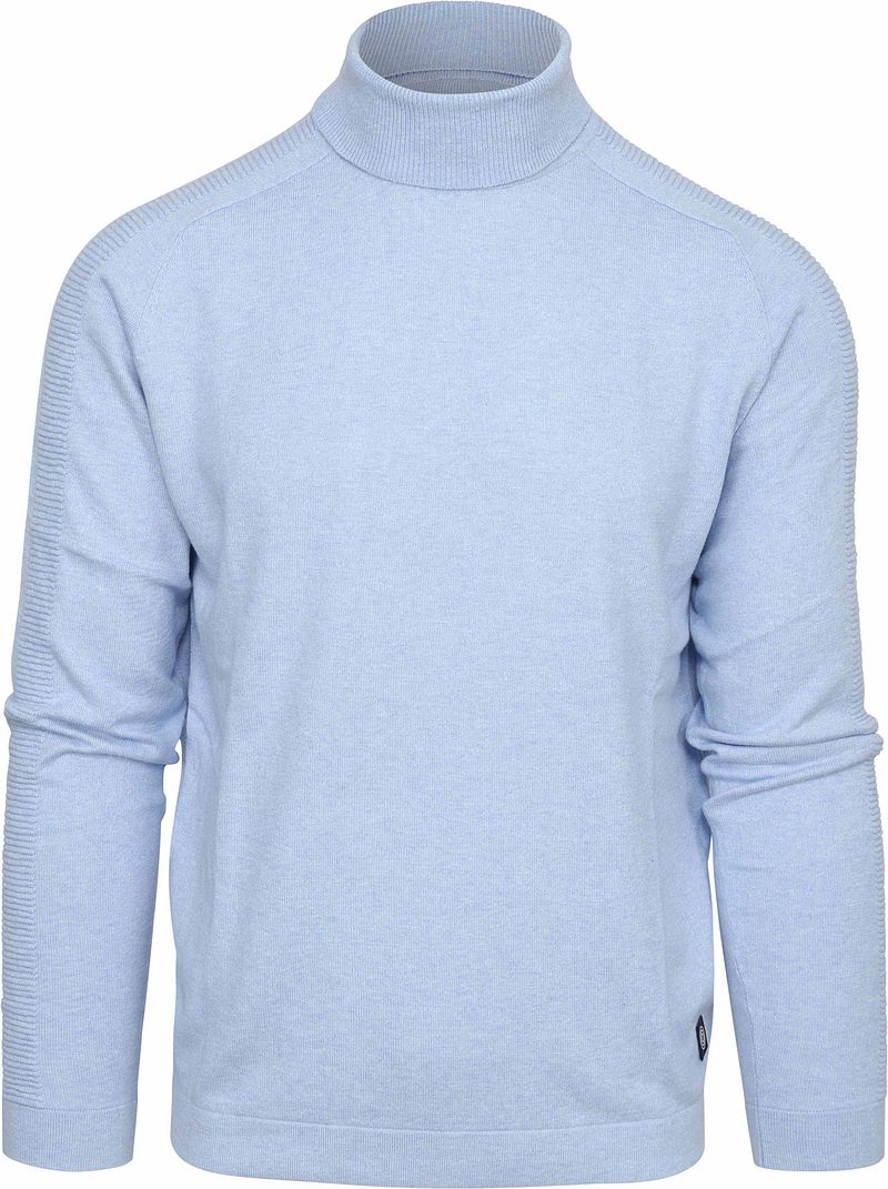 Blue Industry Rollkragenpullover Hellblau - Größe XXL günstig online kaufen